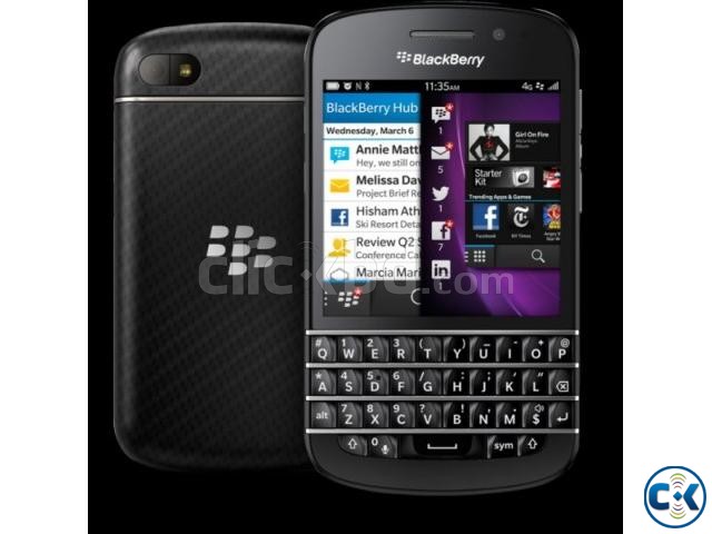 Brand New Condition BlackBerry Q10 with all kits large image 0