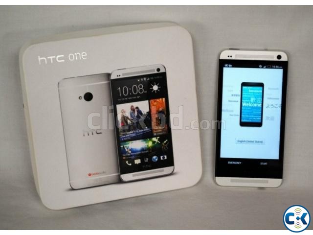 sl xchnge htc one 64gb rear silver full boxed large image 0
