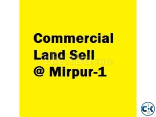 14 katha commercial land at Mirpur-1