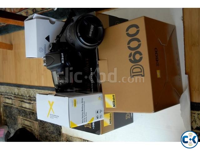 Nikon d600 dslr camera and lens kit. large image 0