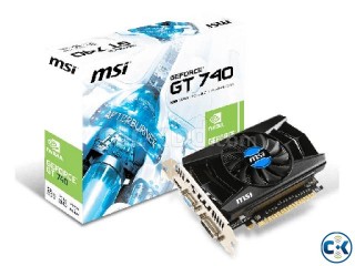 MSI NVIDIA GeForce GT740-2GB GDDR5
