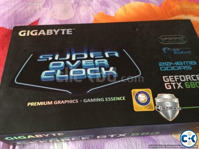 Gigabyte GTX 680 Super Overclock large image 0