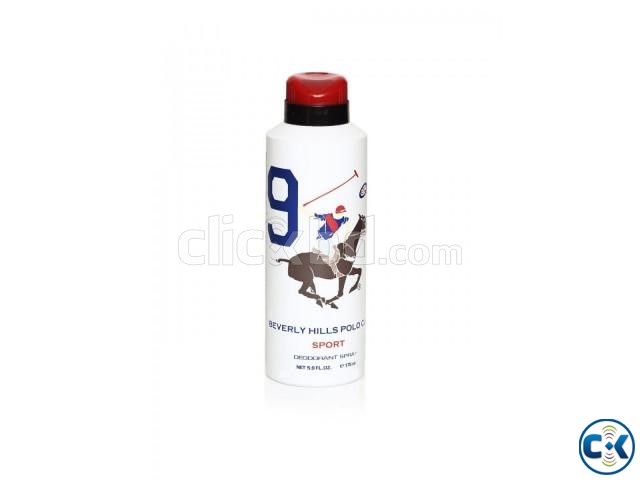 Beverly Hills Polo Club Body Spray Deodorant WHITE 175ml large image 0