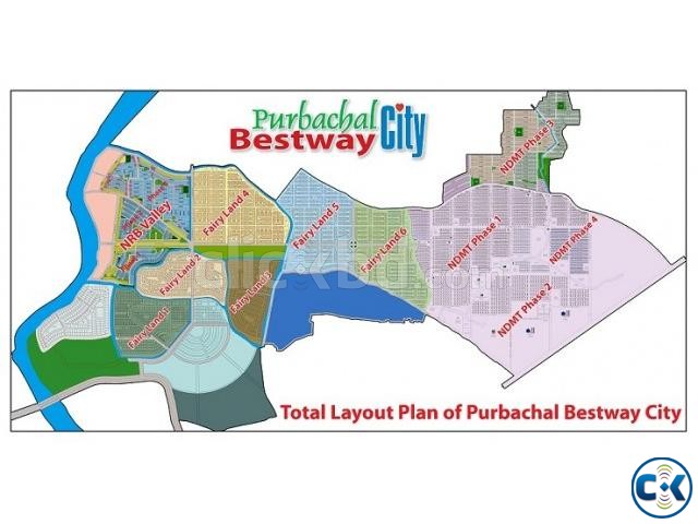 5 katha plot on Purbachal Bestway City large image 0