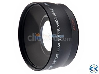 Kelda 58mm 0.45X Digital High-definition Wide Angle Lens wit