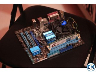 Intel Core 2 Duo 2.66 Ghz with ASUS P5G41T-MLX and 2 GB RAM.