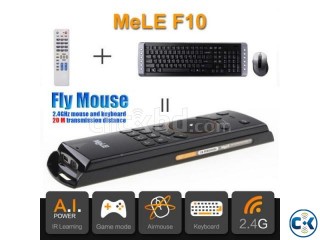 Mele F10 Fly Mouse 3-in-1 2.4GHz Wireless Air Mouse Keyboa