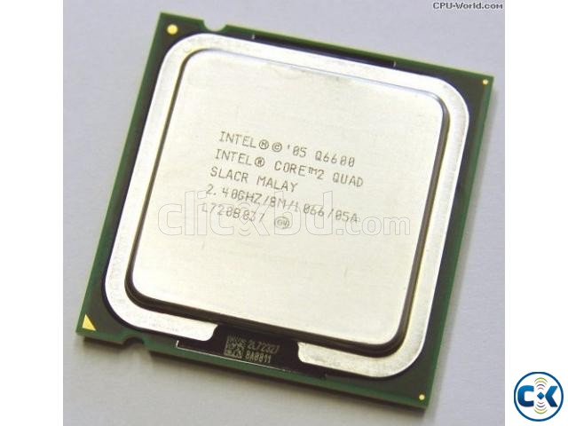 Intel Core 2 Quad Processor Q6600 8M Cache 2.40 GHz 1066 large image 0