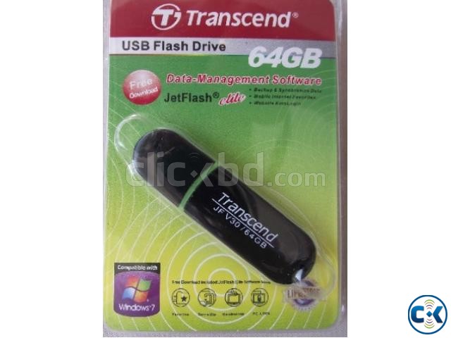 Transcend 64 gb pendrive Original Brand New With Intact  large image 0