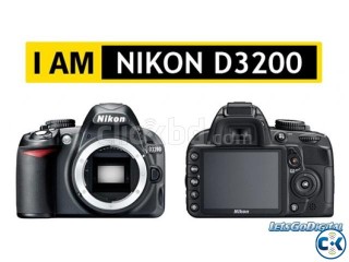 Nikon D3200 with 18-55 VR II