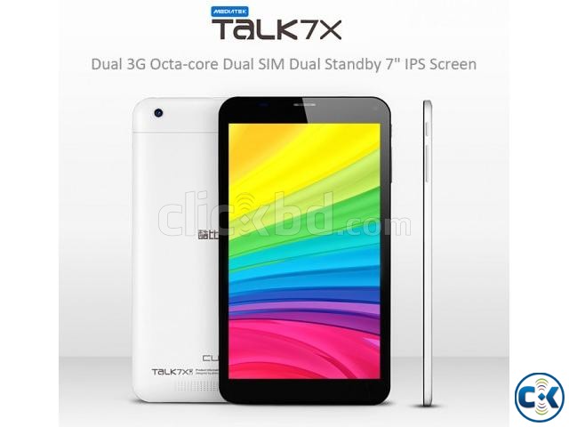 CUBE Talk 7X OCTA Core 7 IPS Dual Sim KitKat 3G Tablet PC  large image 0