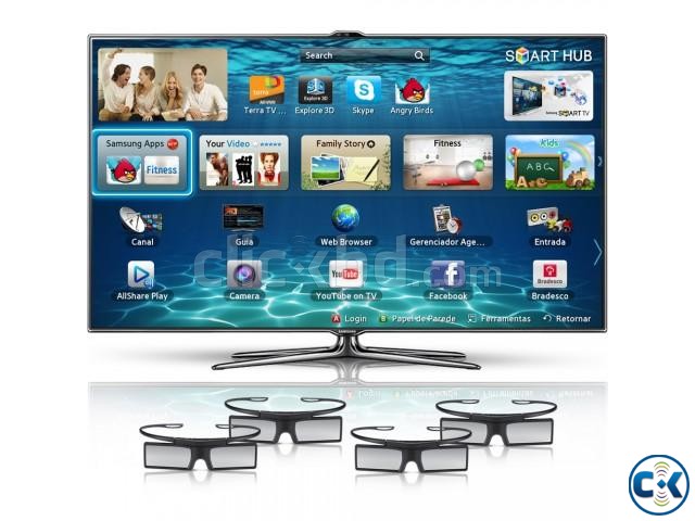 BRAND NEW 55 inch samsung H6400 HD LED TV WITH monitor large image 0