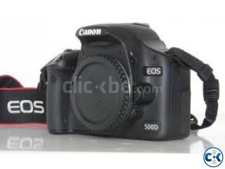 EOS Canon 500d DSLR Body only 
