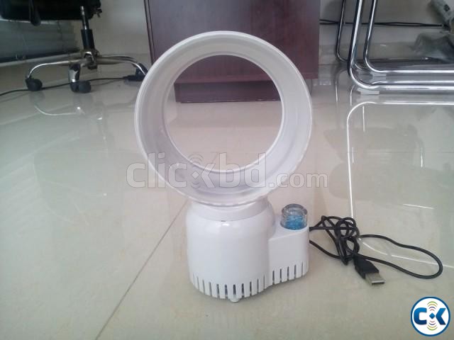 USB Blease Less Fan With air Freshner large image 0