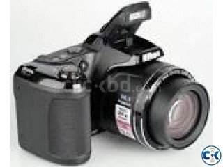 NIKON Coolpix L330 20.2 Mega Pixel Smart Semi DSLR Camera
