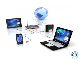 Broadband And Wifi Internet Networking Business Service