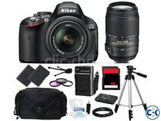 Nikon D5100 18-55mm 55-300mm VR Lens 01556606066 