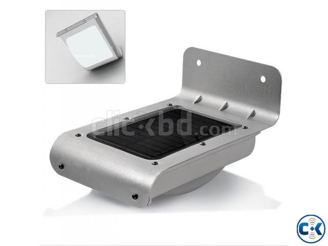 Solar Powered Outdoor Security Light - Motion Detection. large image 0