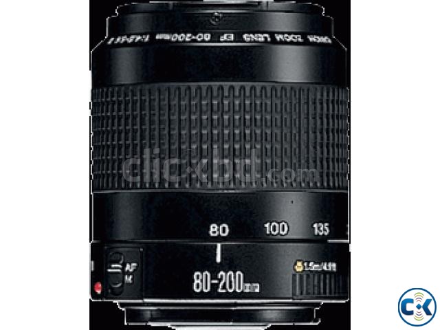 Canon EF 80-200 lens large image 0