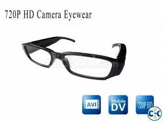 5MP HD Hidden Spy Camera EyeGlass New 