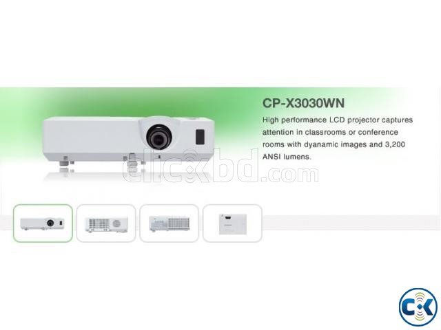 Hitachi CP-X3030WN 3200 Lumens Multimedia Projector large image 0