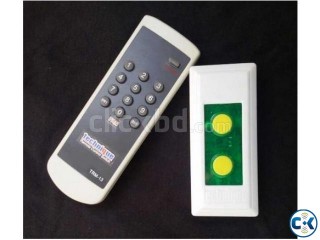 Remote Control Switch- 1 Fan 1 Bulbs