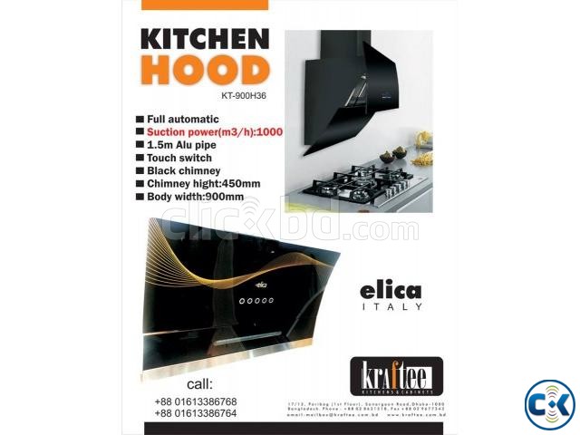 Kitchen Hood Brand Elica Italy  large image 0