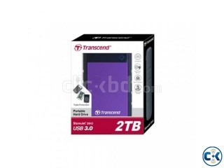 Transcend StoreJet 25H3 USB 3.0 2TB Portable Hard Disk