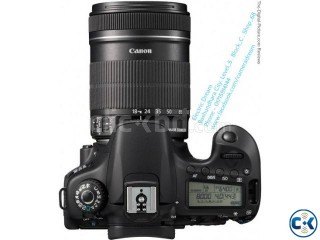 Canon EOS 60D with EF-S 18-55mm f 3.5-5.6 IS Lens Kit
