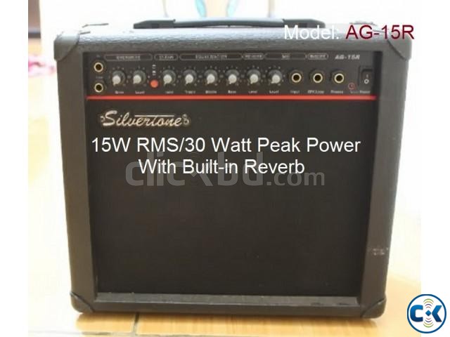 Silvertone Guitar Amplifier AG-15R  large image 0