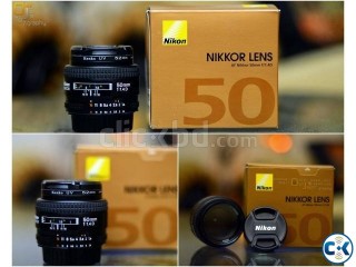 Nikkor AF Nikkor 50mm f 1.4D Lens