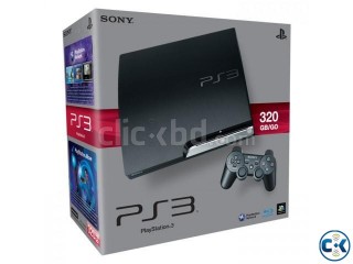 sony ps3 320gb with 2 controller