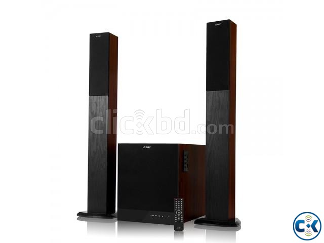 F D T-400X Elegant Wooden Cabinet Tower Bluetooth TV Speaker large image 0