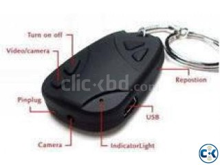 Small spy camera device key ring