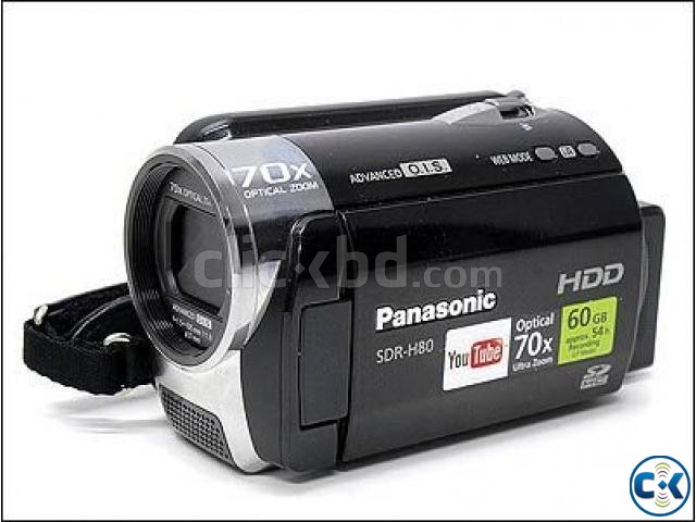 Panasonic SDR-H80 .Video Camera.Mad In Japan.Black.HDD.80GB large image 0