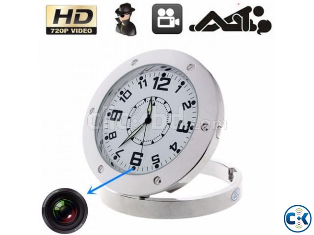 HD SPY Hidden Video Camera Table Clock Motion Detection large image 0