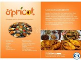  Apricot Foodies Lunch Box catering