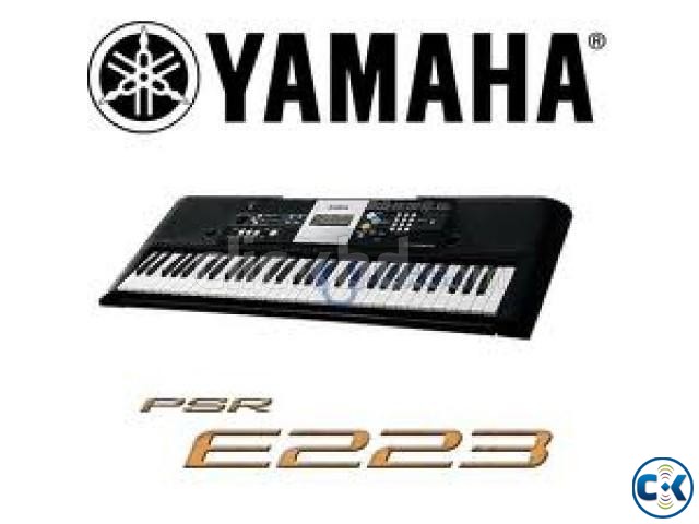 Yamaha psr e - 223 large image 0