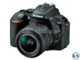 Nikon D5500 DSLr with 18-105 Lense