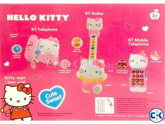 Hello Kitty 3 in 1 Toys large image 0