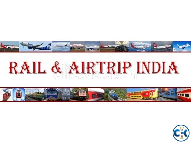 Indian Air Rail Ticket large image 0