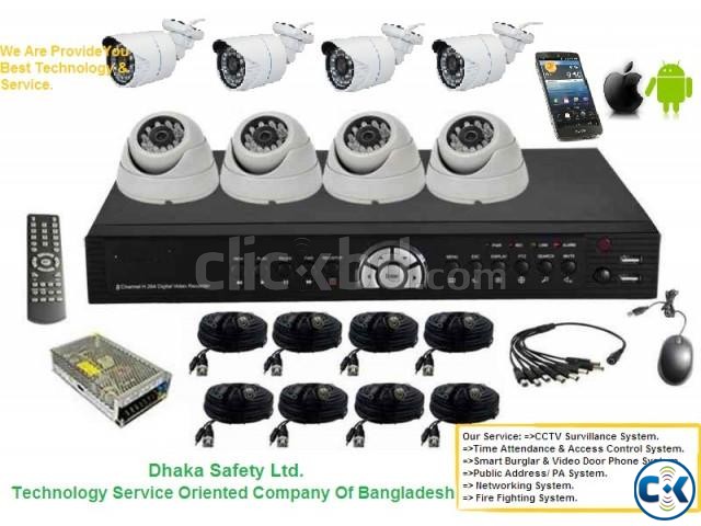 CCTV Camera Complete Package large image 0