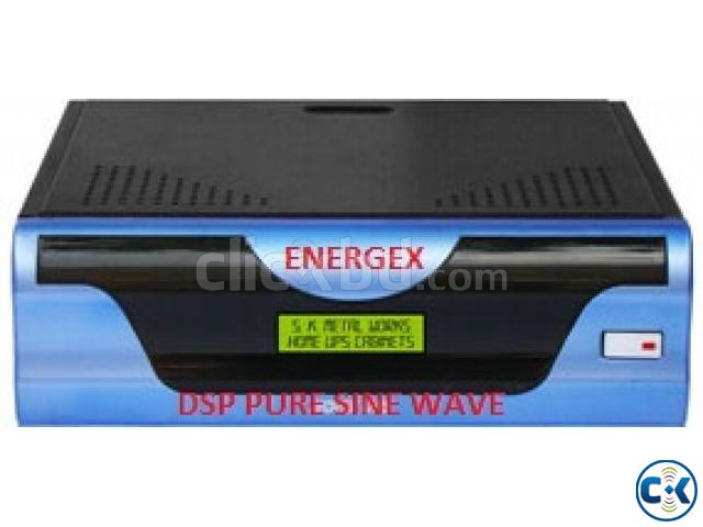 Energex DSP Pure Sine UPS IPS 600 VA LCD-Dip 5Yrs War Batt  large image 0