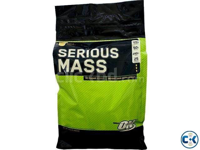Optimum Nutrition Serious Mass WEIGHT GAINER PROTEIN large image 0