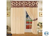 LUXURIOUS FULLY LINED ITALIAN CURTAINS CREAM BROWN 66 x72 