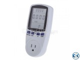 Power On Voltage Amps Power Factor Monitor US Plug