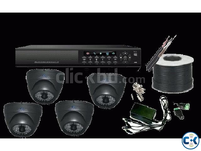 8 Channel DVR CCTV security System large image 0