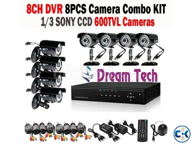 8 CCTV Security System For apartment Installation free large image 0