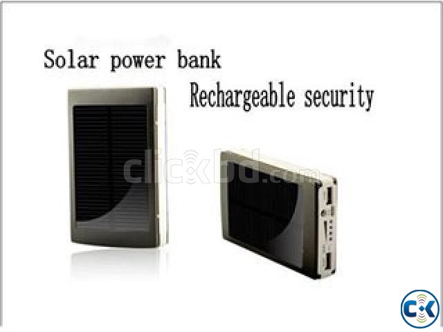 SOLAR POWER BANK 4 MOBILE AND TAB CHARGE KORA JAI large image 0