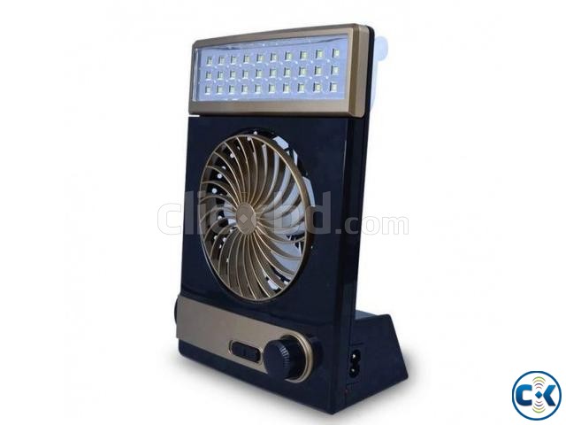 3 in 1 Light Fan With Power Bank large image 0